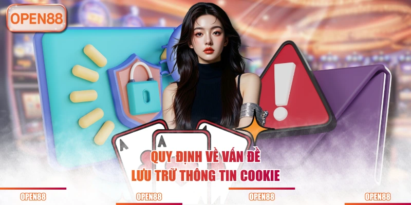 Quy định về vấn đề lưu trữ thông tin cookie